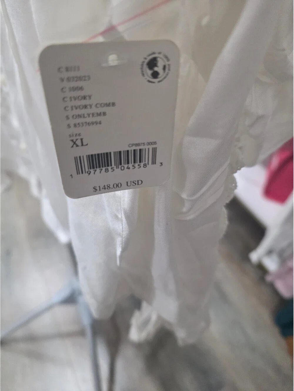 Free People the Amanat The Only Embroidered Top XL